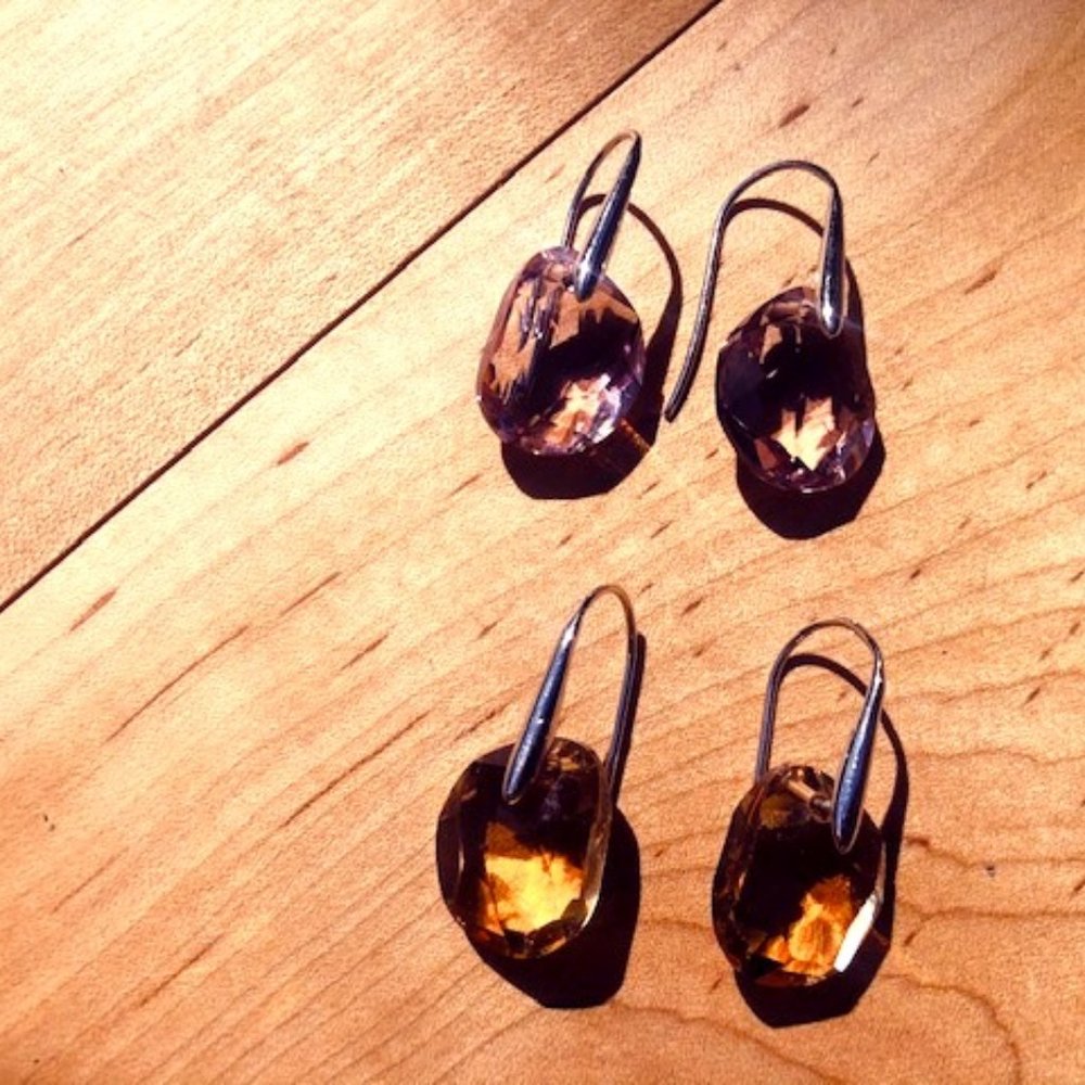 Swarovski Galet Earrings